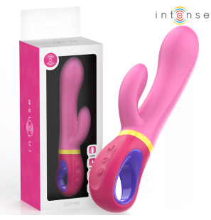 Intense Daphne, różowy wibrator typu rabbit do ukierunkowanej stymulacji – zdjęcie 1