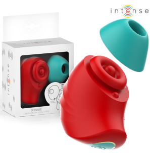 Intense Donnie – stymulator łechtaczki do ukierunkowanej stymulacji, czerwono-zielony – zdjęcie 1