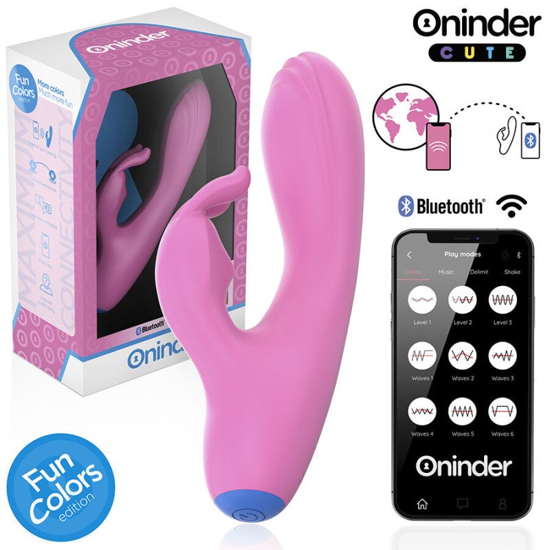 Wibrator sterowany aplikacją do stymulacji punktu G i łechtaczki Love Bunny – zdjęcie 1 Wibrator sterowany aplikacją do stymulacji punktu G i łechtaczki Love Bunny – zdjęcie 1