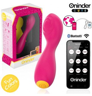 Oninder Cute Love Buddy, sterowany aplikacją wibrator do punktu G, 12,5 cm – zdjęcie 1