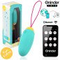 ONINDER CUTE œuf vibrant avec gemmes en silicone rotatives et application – photo 2