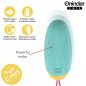 ONINDER CUTE œuf vibrant avec gemmes en silicone rotatives et application – photo 6