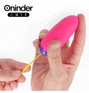 Oninder Cute vibrerend siliconen eitje met app – foto 1