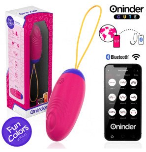 Oninder Cute œuf vibrant en silicone avec application – photo 2