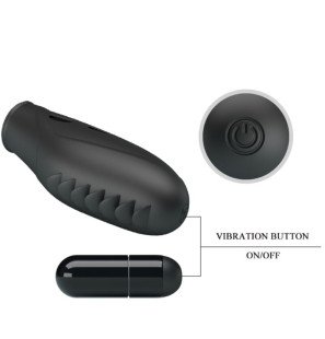Pretty Love Gilo schwarzer Silikon-Fingervibrator – Bild 5