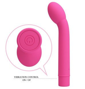 Pretty Love Logan wibrator punktu G z 10 trybami wibracji, różowy – zdjęcie 3