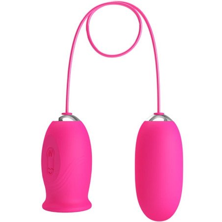 Pretty Love Daisy vibrerend ei met roze clitorisstimulator – foto 1