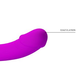 Purple Double Strap-On Stimulator by Pretty Love – image 3