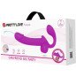 Stimulateur double violet à porter avec harnais Pretty Love – photo 5