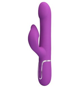 Pretty Love 4-in-1 vibrator and stimulator, purple – image 1