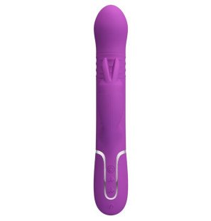 Pretty Love Coale 4-in-1 multifunktionaler Rabbit-Vibrator, violett – Bild 2