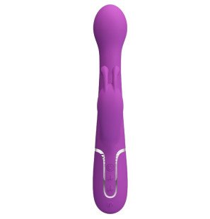 Pretty Love Dejon 3-in-1 Multifunctional Rabbit Vibrator, Purple – image 2