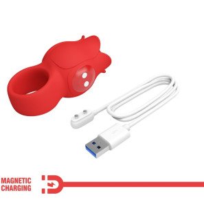 Pretty Love Jae Rose Fingervibrator mit 10 Vibrationen, rot – Bild 8