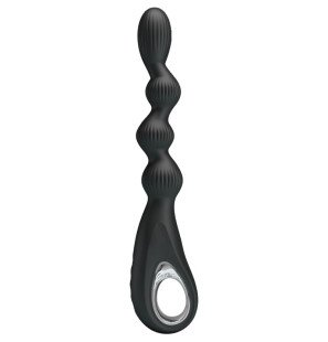 Pretty Love Federer Anal Vibrator with 12 Vibration Settings - Black – image 1