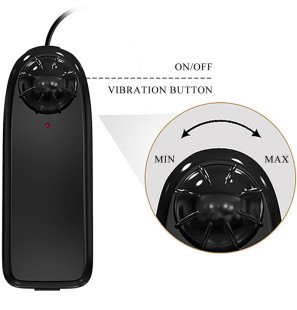 BAILE Catoblepas realistic vibrator 20,6 cm with remote control – image 6