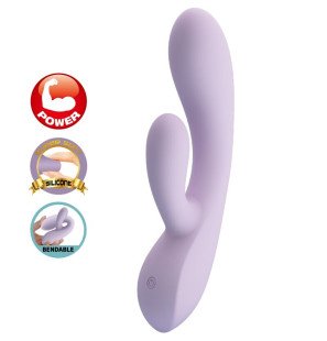 Pretty Love Rosolyn lila Rabbit-Vibrator mit 10 Vibrationsmodi – Bild 1