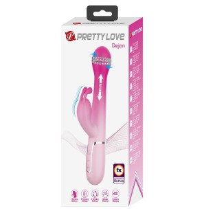 Pretty Love Dejon 3-in-1 konijnenvibrator voor veelzijdige stimulatie – foto 11