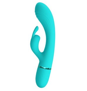 Pretty Love Scocco Rabbit Vibrator, Turquoise – image 2