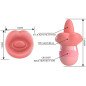 Kylee Clitoral Stimulator with 10 Vibrations in Nude Pink – image 7