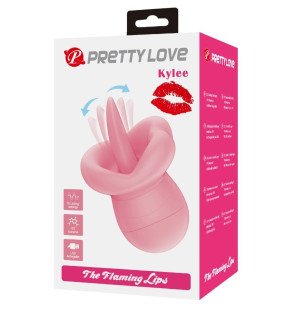 Kylee Clitoral Stimulator with 10 Vibrations in Nude Pink – image 9