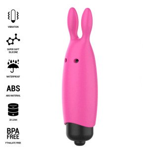 Pink vibrating bullet by Intense 8,3 x 2,4 cm – image 2
