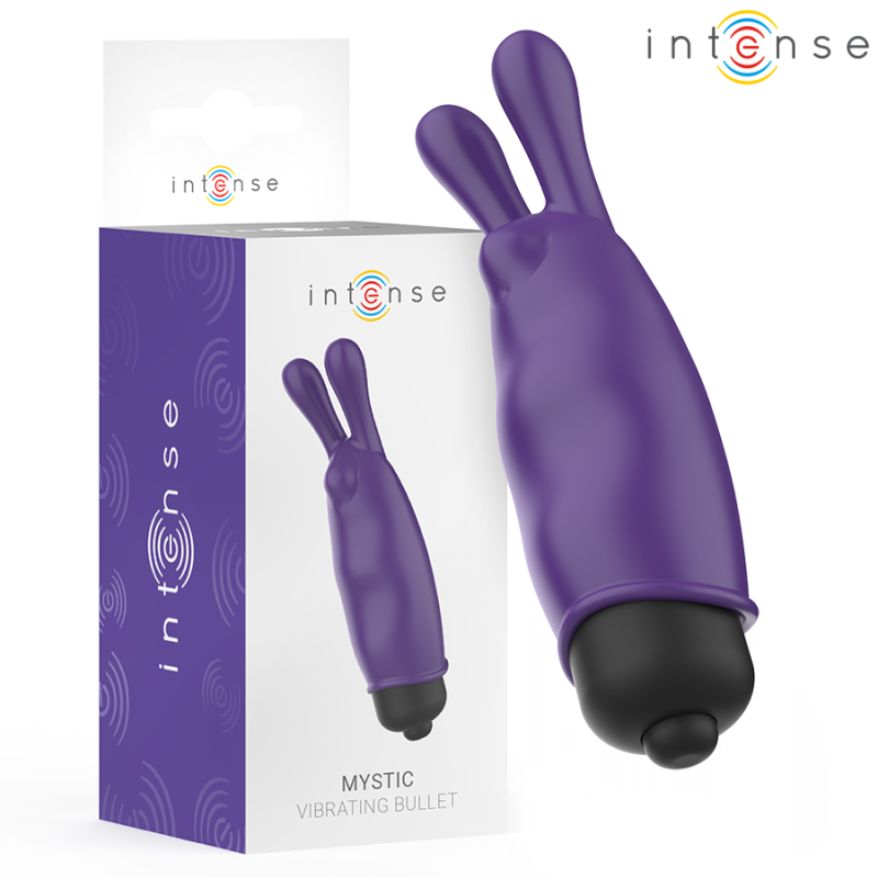 Vibromasseur bullet vibrant violet Intense 8,7 x 2,4 cm – photo 1