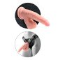 King Cock Plus – realistyczne dildo z przyssawką i ruchomymi jądrami 23 cm – zdjęcie 4