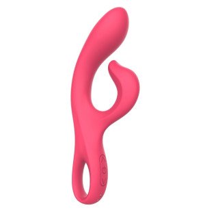 Vibromasseur point G XOCOON de 21 cm, fuchsia – photo 2