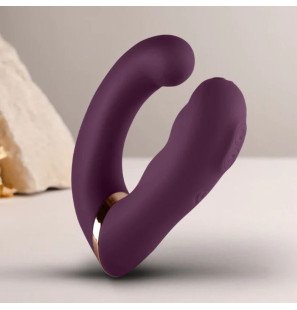ROCKS-OFF Gemini dual vibrator for G-spot and clitoral stimulation, purple – image 3
