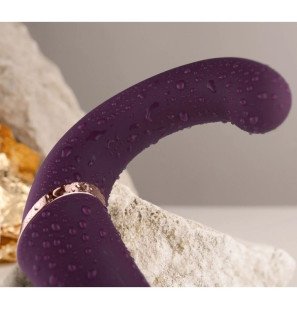 ROCKS-OFF Gemini dual vibrator for G-spot and clitoral stimulation, purple – image 6