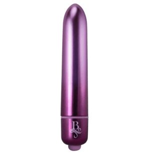 ROCKS-OFF Purple Vibrating Bullet Vibrator, 90 mm – image 1