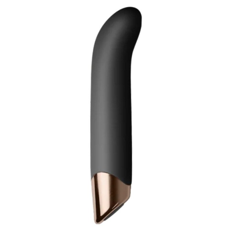 ROCKS-OFF Chaiamo, czarny wibrator do punktu G, 166,2 mm – zdjęcie 1