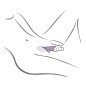 ROCKS-OFF Chaiamo, czarny wibrator do punktu G, 166,2 mm – zdjęcie 4
