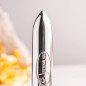 ROCKS-OFF RO-80 vibrating bullet, 82 mm, chrome-effect silver – image 2