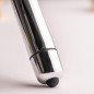 ROCKS-OFF RO-80 vibrating bullet, 82 mm, chrome-effect silver – image 3