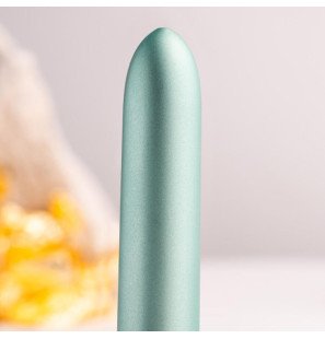 ROCKS-OFF vibromasseur bullet vibrant 90 mm vert d’eau – photo 4