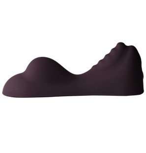 ROCKS-OFF Ruby Glow paarse sit-on vibrator van 170 mm – foto 1