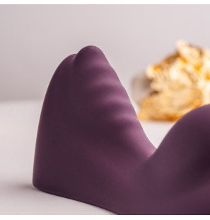 ROCKS-OFF Ruby Glow paarse sit-on vibrator van 170 mm – foto 2