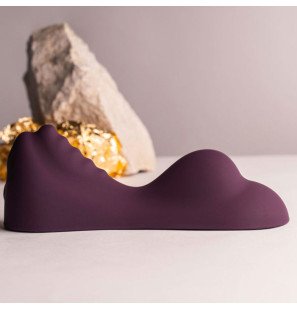 ROCKS-OFF Ruby Glow paarse sit-on vibrator van 170 mm – foto 4