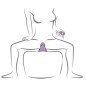 ROCKS-OFF Ruby Glow paarse sit-on vibrator van 170 mm – foto 6