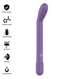 Stimulateur rechargeable du point G Intense Karlie violet – photo 2