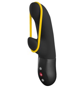 Fun Factory Amorino, czarny wibrator typu rabbit – zdjęcie 2