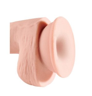 King Cock realistische dildo met zuignap en driedubbele dichtheid – foto 4
