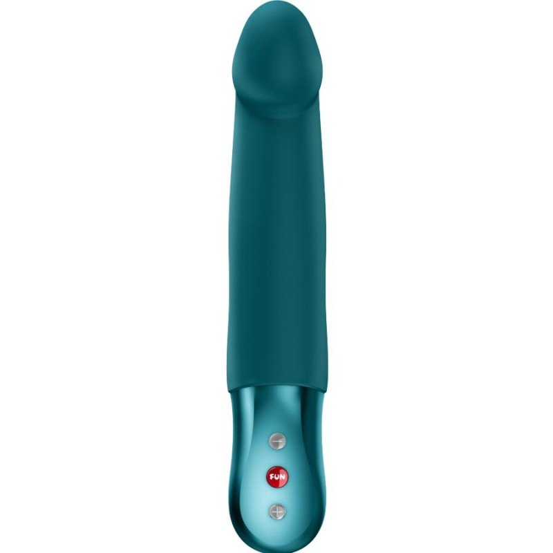 FUN FACTORY Stronic Real thrusting vibrator for intimate stimulation – bottle green – image 1