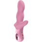 FUN FACTORY Bi Stronic Crave Rose rabbit vibrator met stuwende beweging – foto 1