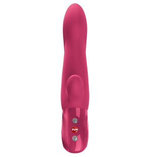 FUN FACTORY Bi Stronic Arc raspberry red rabbit vibrator – image 3