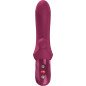 FUN FACTORY Bi Stronic Curve Rabbit-Vibrator, weinrot – Bild 3