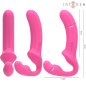 Pink Double Vibrator, 20 cm, with Remote Control – image 3 Pink Double Vibrator, 20 cm, with Remote Control – image 3