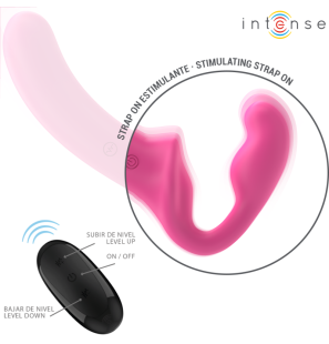 Vibromasseur double rose de 20 cm avec télécommande – photo 4