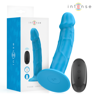 Realistic vibrator, 19 cm, with remote control and 10 vibration settings – image 1